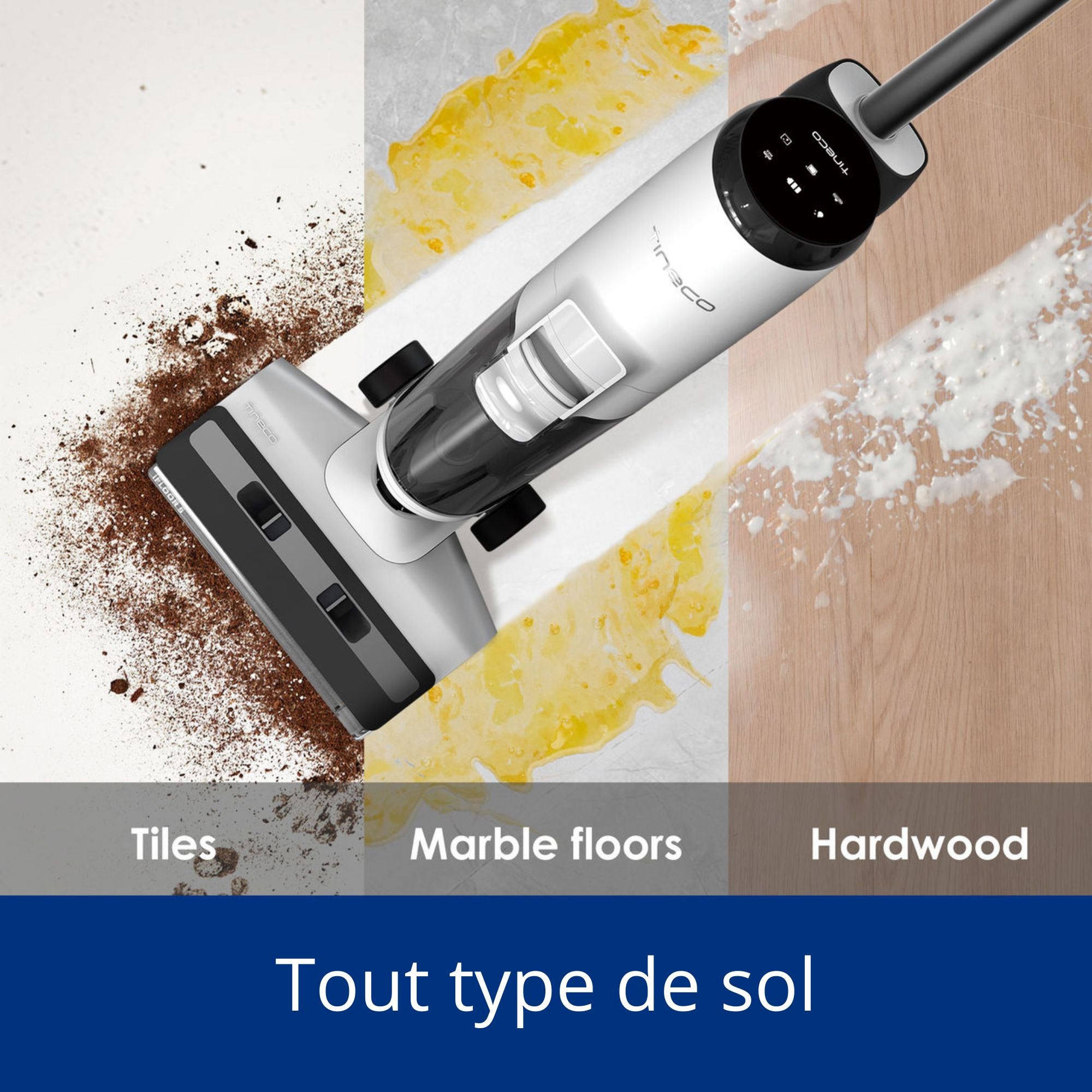 Aspirateur laveur TINECO - IFLOOR5 Aspirateur laveur TINECO - IFLOOR5