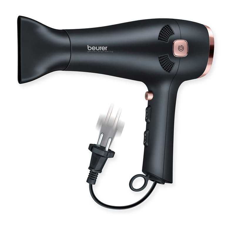 BEURER Sèche-cheveux HC55 Style pro Noir/ cuivre - HC55