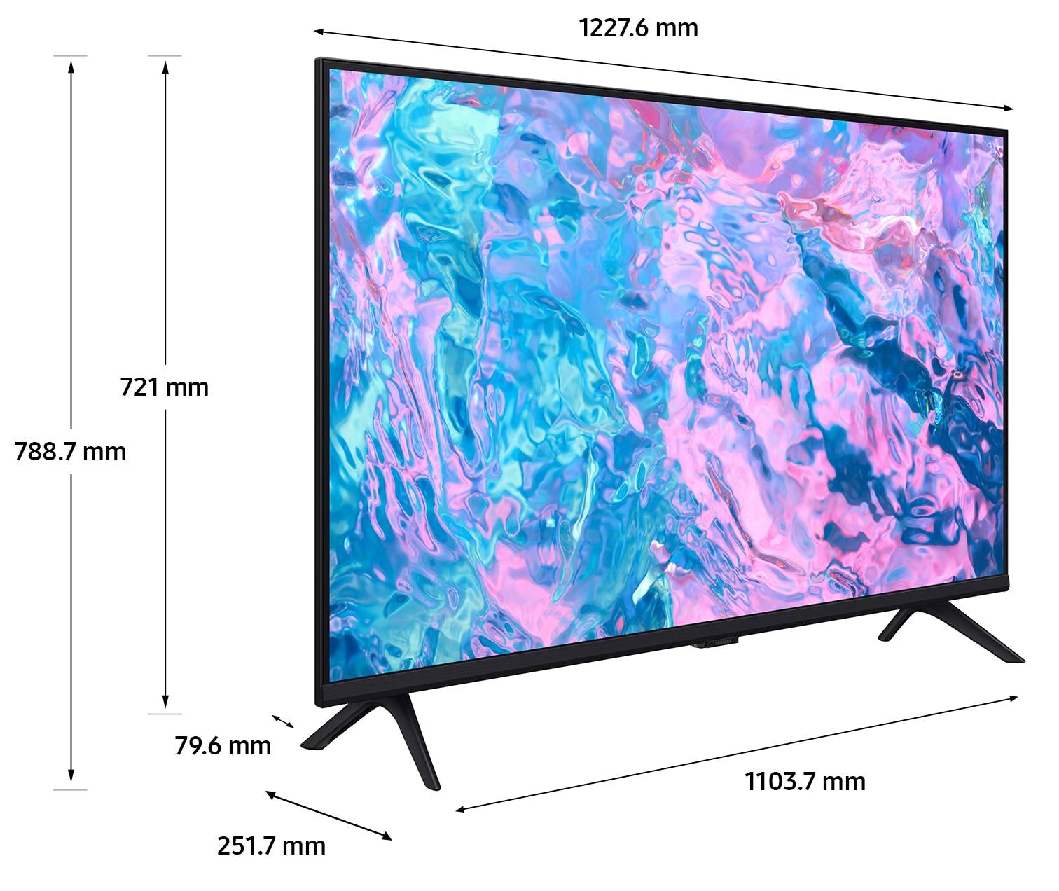 SAMSUNG TV LED 4K 138 cm  - TU55CU7025