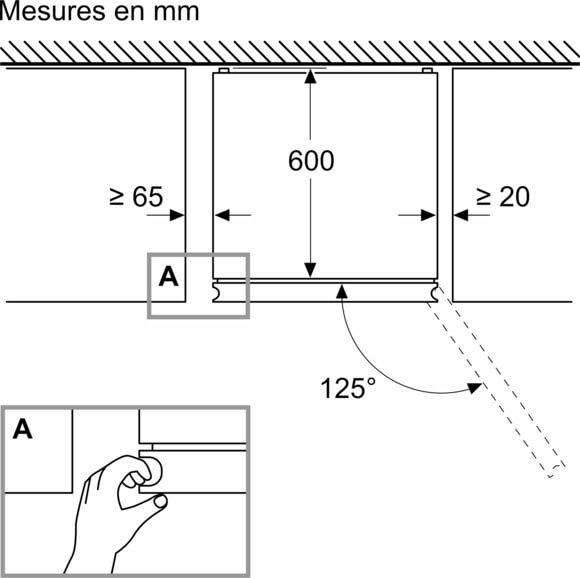 Réfrigérateur congélateur bas BOSCH 363L No Frost Inox - KGN392I1F