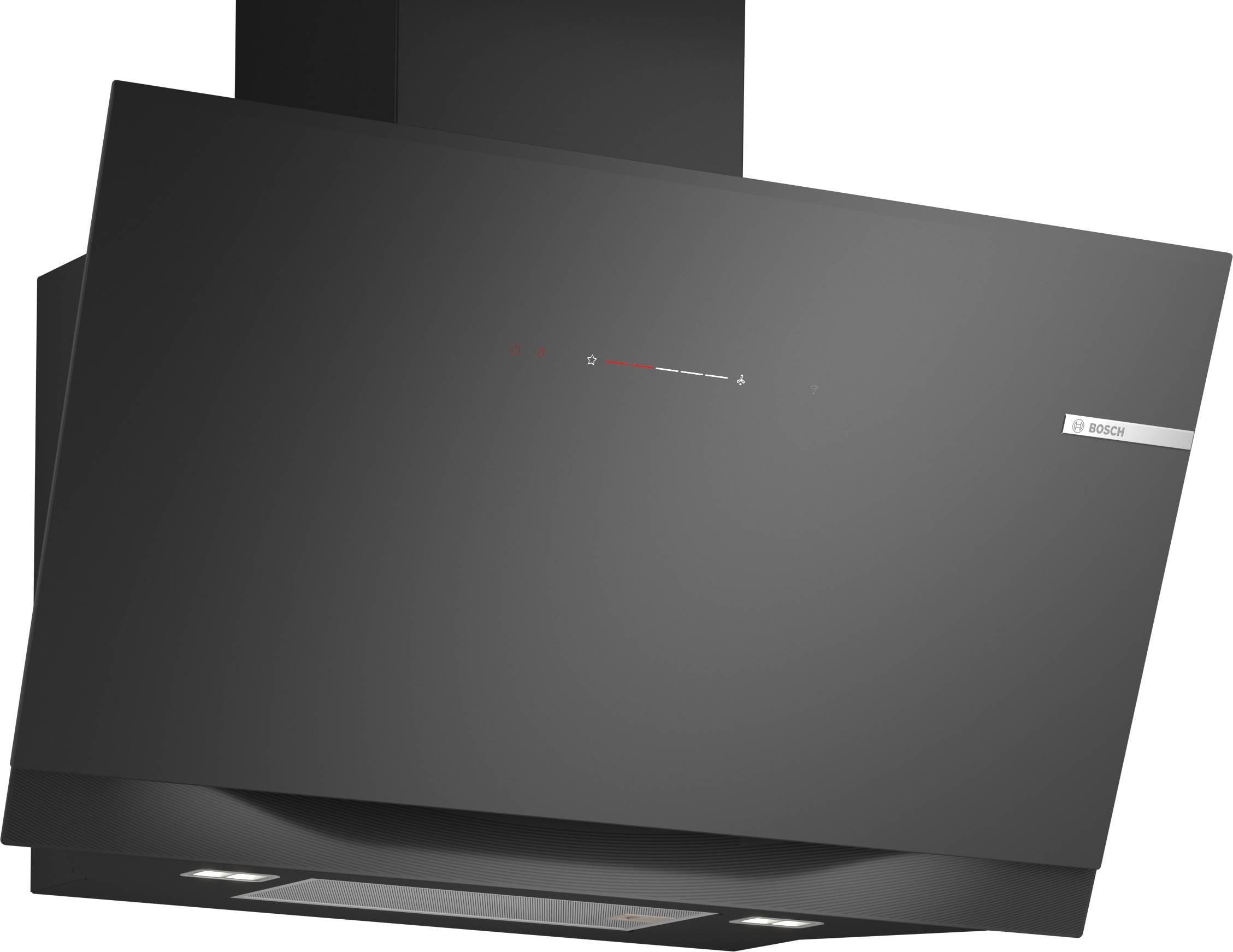 Hotte decorative murale BOSCH 89cm 70dB Noir DWK91LT60