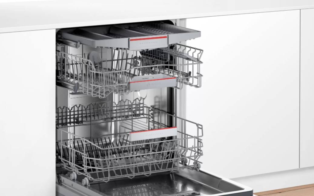 Lave vaisselle integrable 60 cm BOSCH Série 6 Home Connect PerfectDry 44dB 14 couverts - SMI6TCS00E Lave vaisselle integrable 60 cm BOSCH Série 6 Home Connect PerfectDry 44dB 14 couverts - SMI6TCS00E