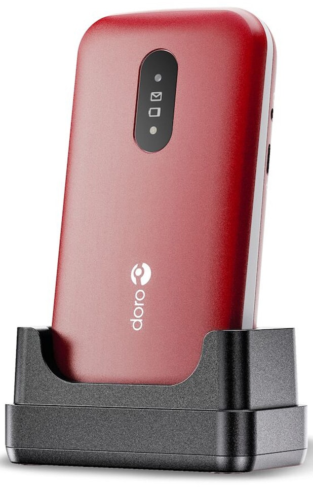 Téléphone mobile DORO  - 2820-ROUGE