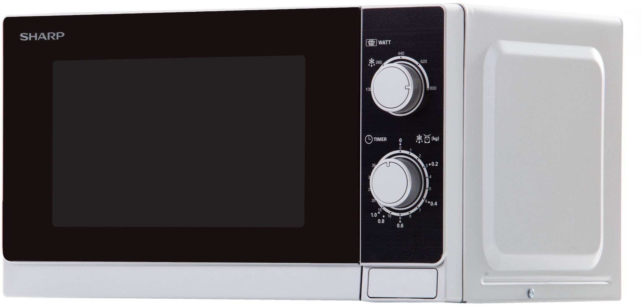 Micro ondes SHARP 20L 800W Gris - R200INW