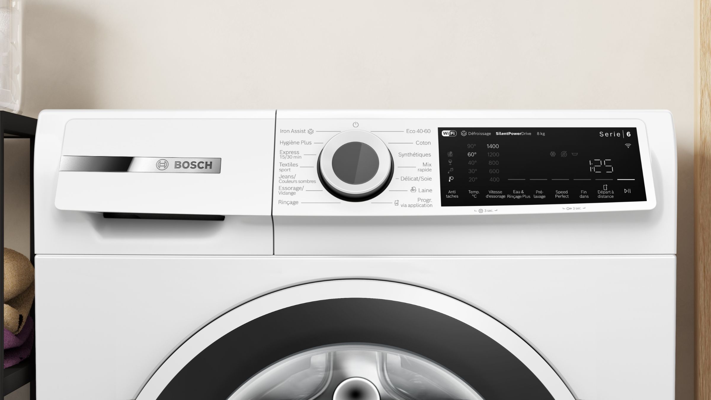 Lave linge Frontal BOSCH  - WGJ23407FR