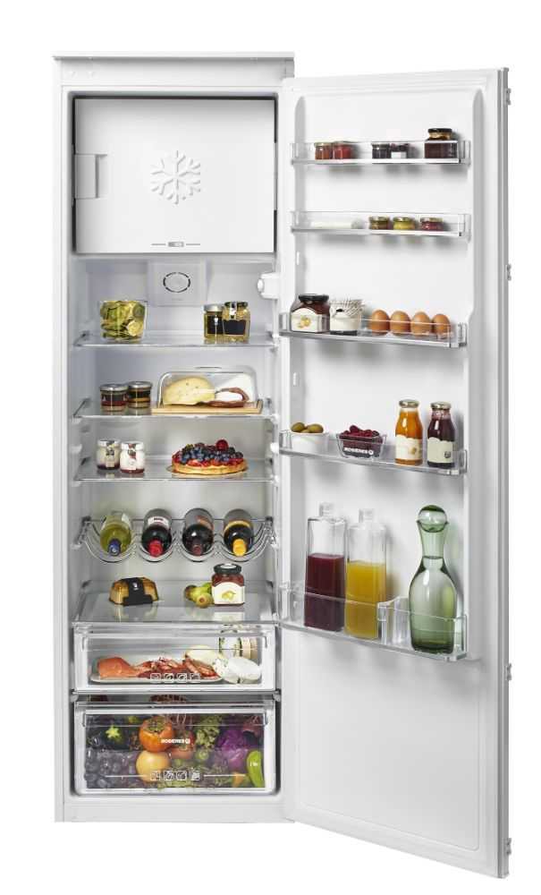 ROSIERES Réfrigérateur encastrable 1 porte Froid brassé 39dB 286L RBOP3683N ROSIERES Réfrigérateur encastrable 1 porte Froid brassé 39dB 286L RBOP3683N