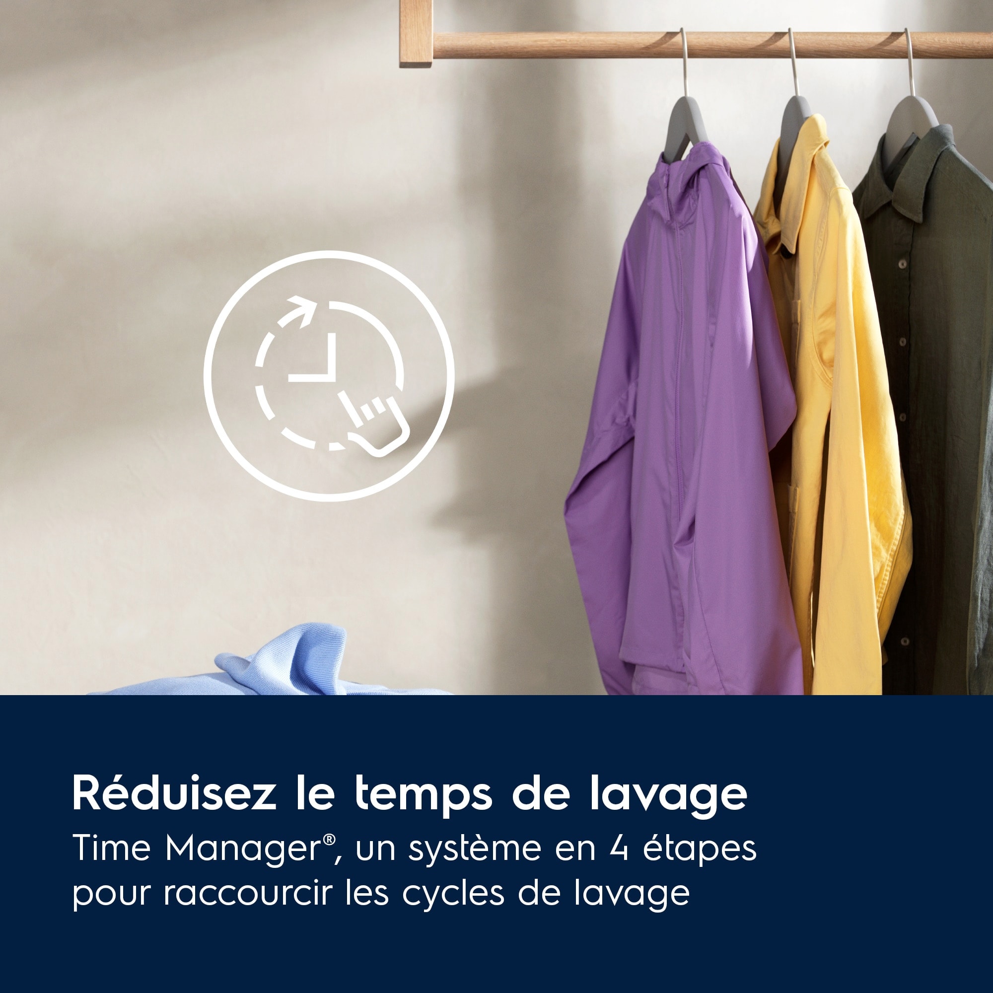Lave linge Frontal ELECTROLUX SensiCare, Woolmark® Blue, 8Kg Blanc - EW6FI4805AR Lave linge Frontal ELECTROLUX SensiCare, Woolmark® Blue, 8Kg Blanc - EW6FI4805AR