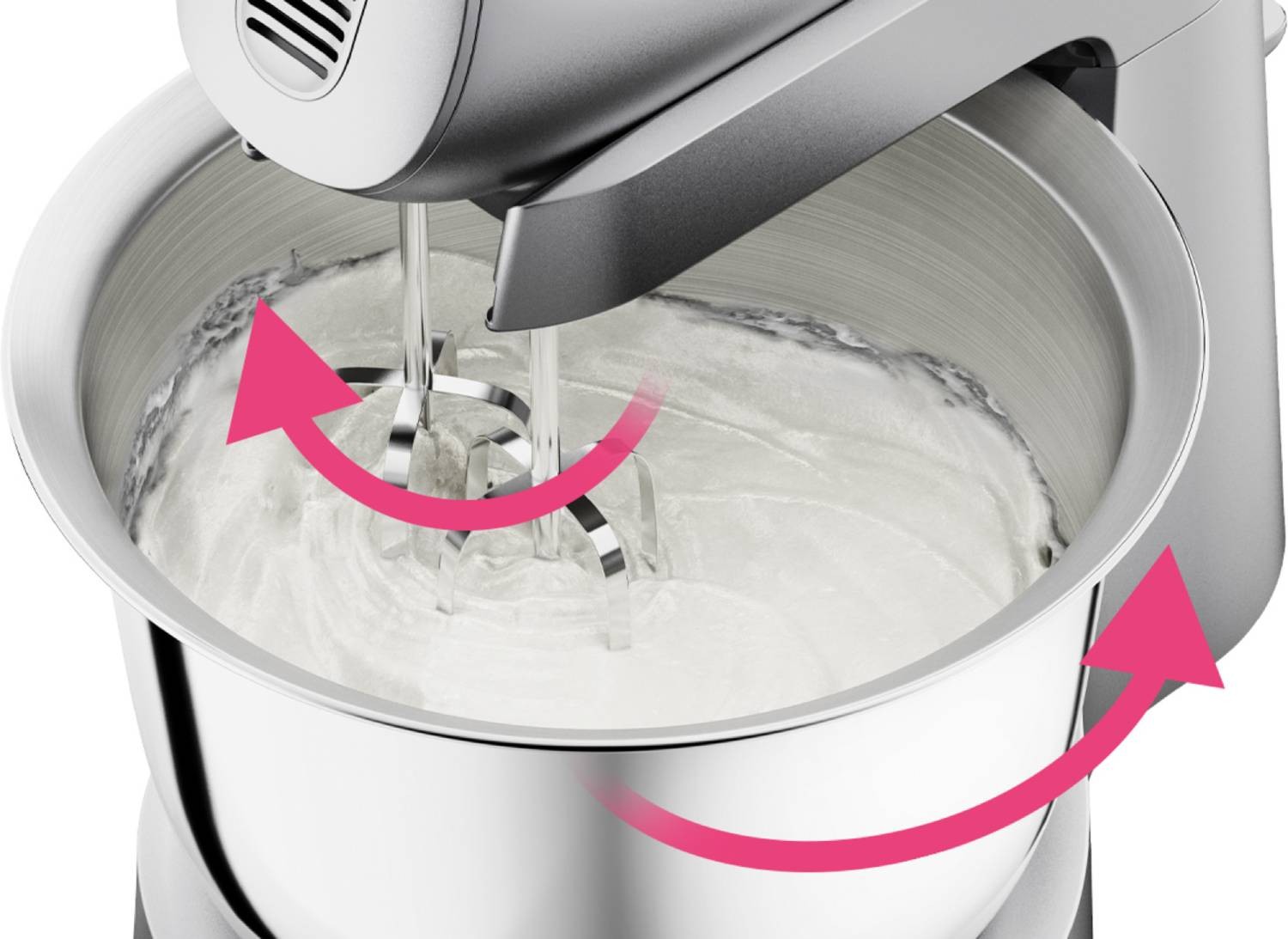 Batteur KENWOOD Chefette 650W Gris - HMP54000SI Batteur KENWOOD Chefette 650W Gris - HMP54000SI