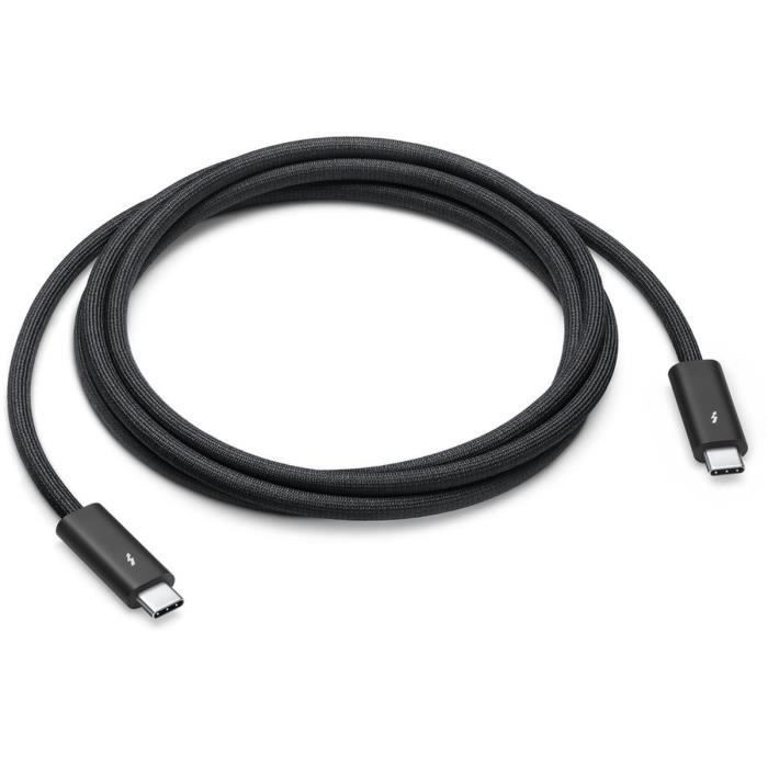 APPLE Câble Thunderbolt 4 Pro 1.8m noir  MN713ZM/A