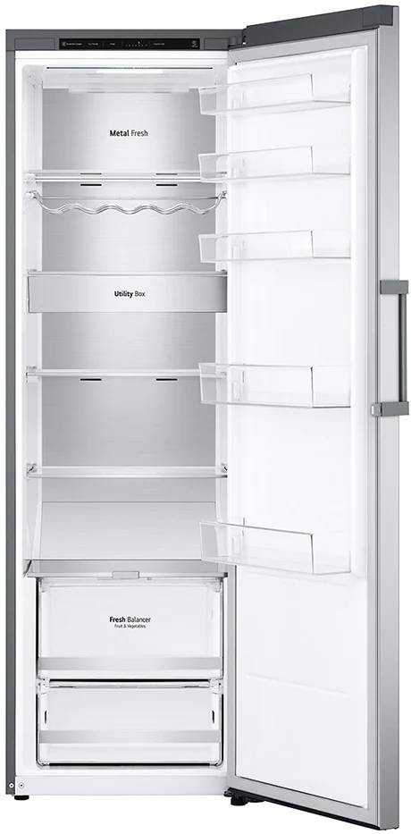 LG Réfrigérateur 1 porte Total No Frost Door cooling 386L Inox - GLT71PZCSE