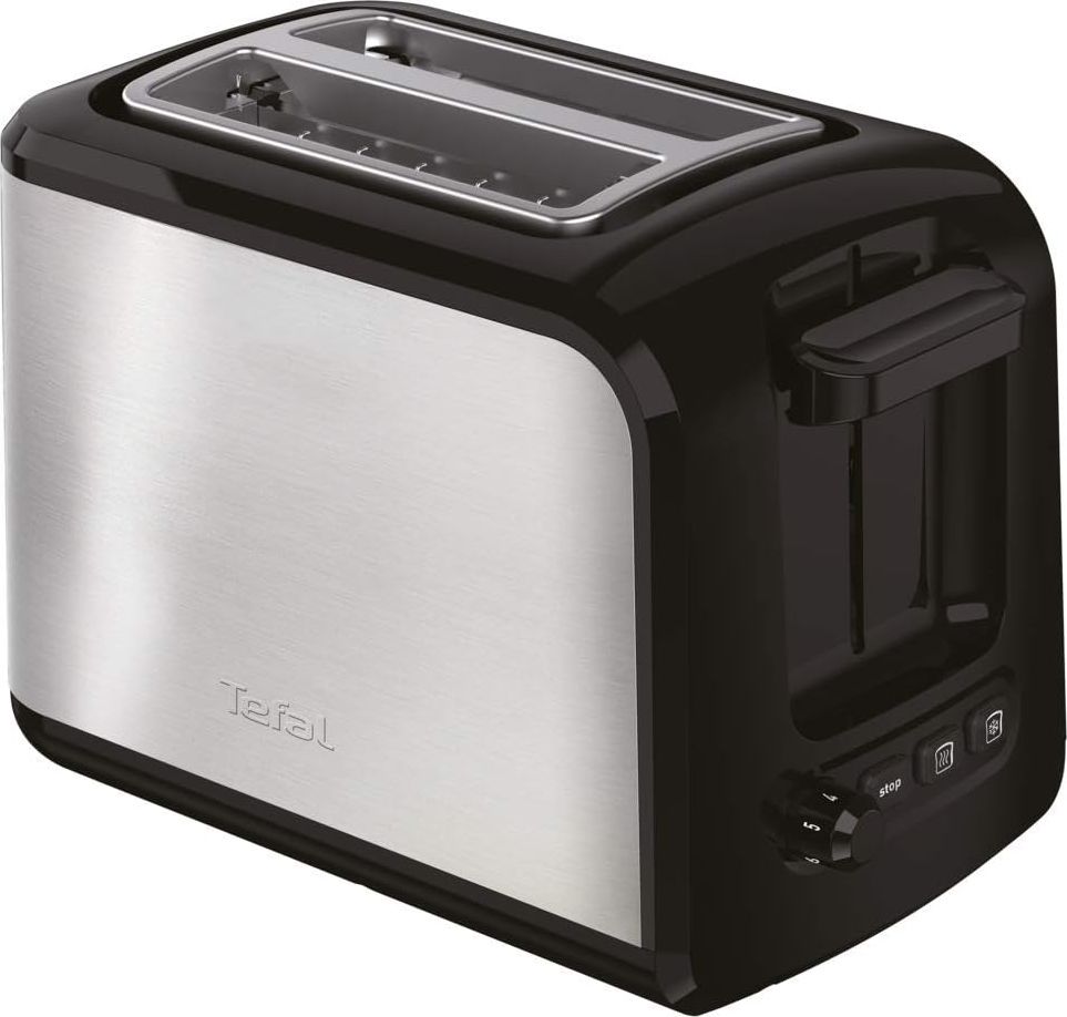 Grille pain TEFAL 2 fentes 850W Inox TT410D10