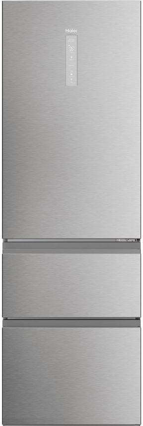 Réfrigérateur congélateur bas HAIER 360L No Frost Inox HTW5618DNMG