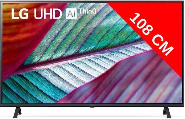 TV LED 4K 108 cm LG  43UR78