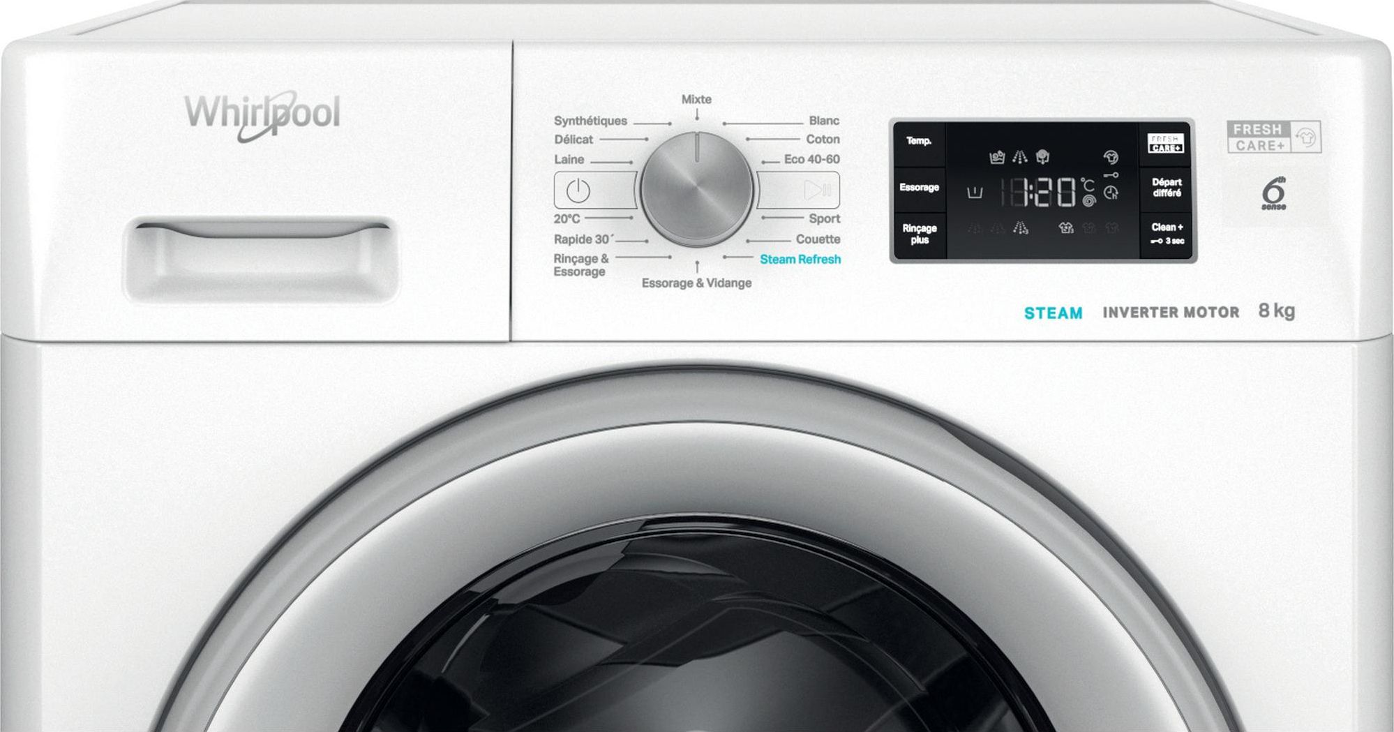 Lave linge Frontal WHIRLPOOL  - FFBC8489SVFR