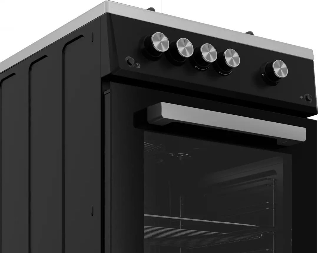 Cuisiniere gaz BEKO 4 Foyers 50 cm Noir - FSG52010GBC
