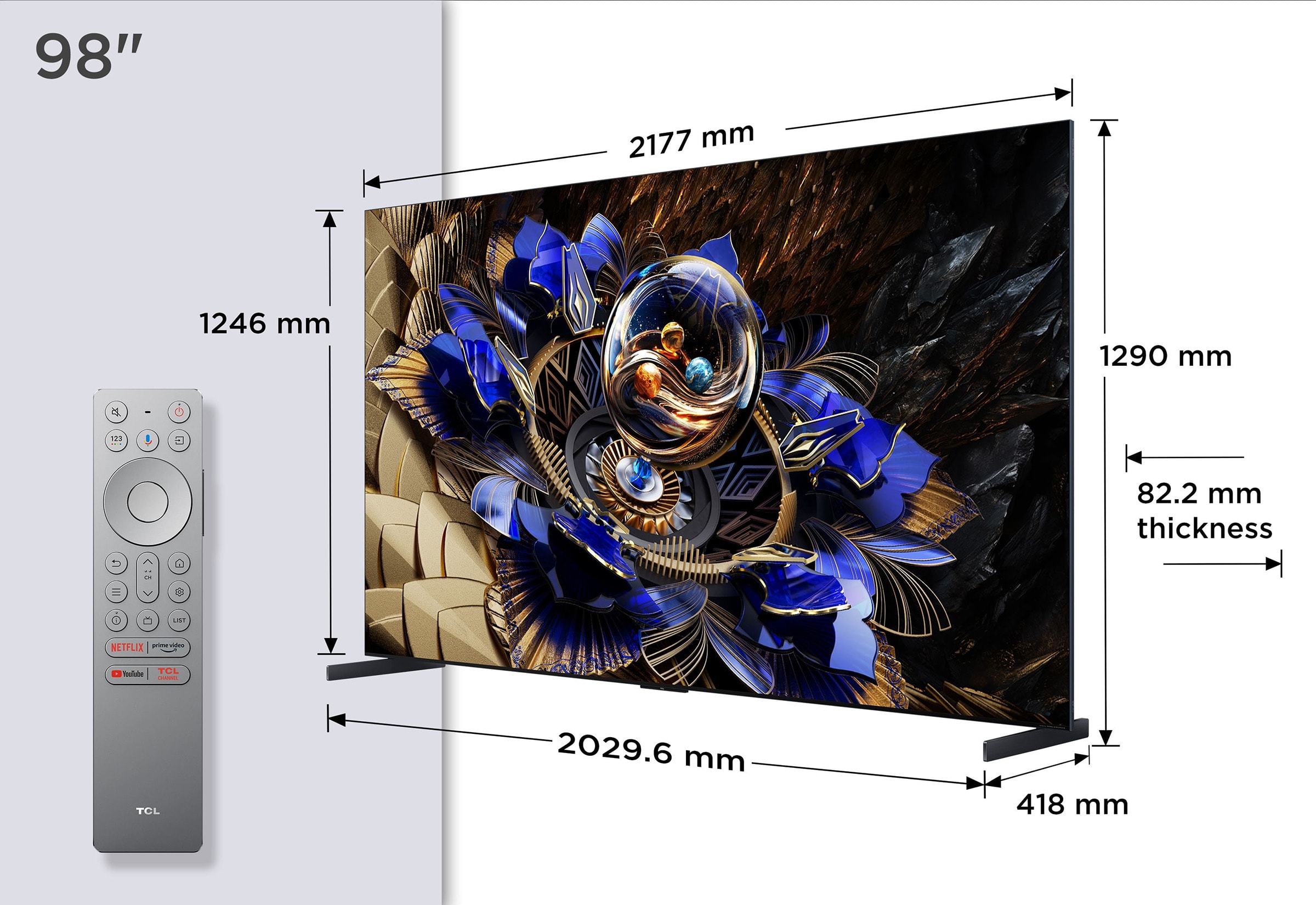 TV Mini LED 4K 215 cm TCL - 98X11K TV Mini LED 4K 215 cm TCL - 98X11K