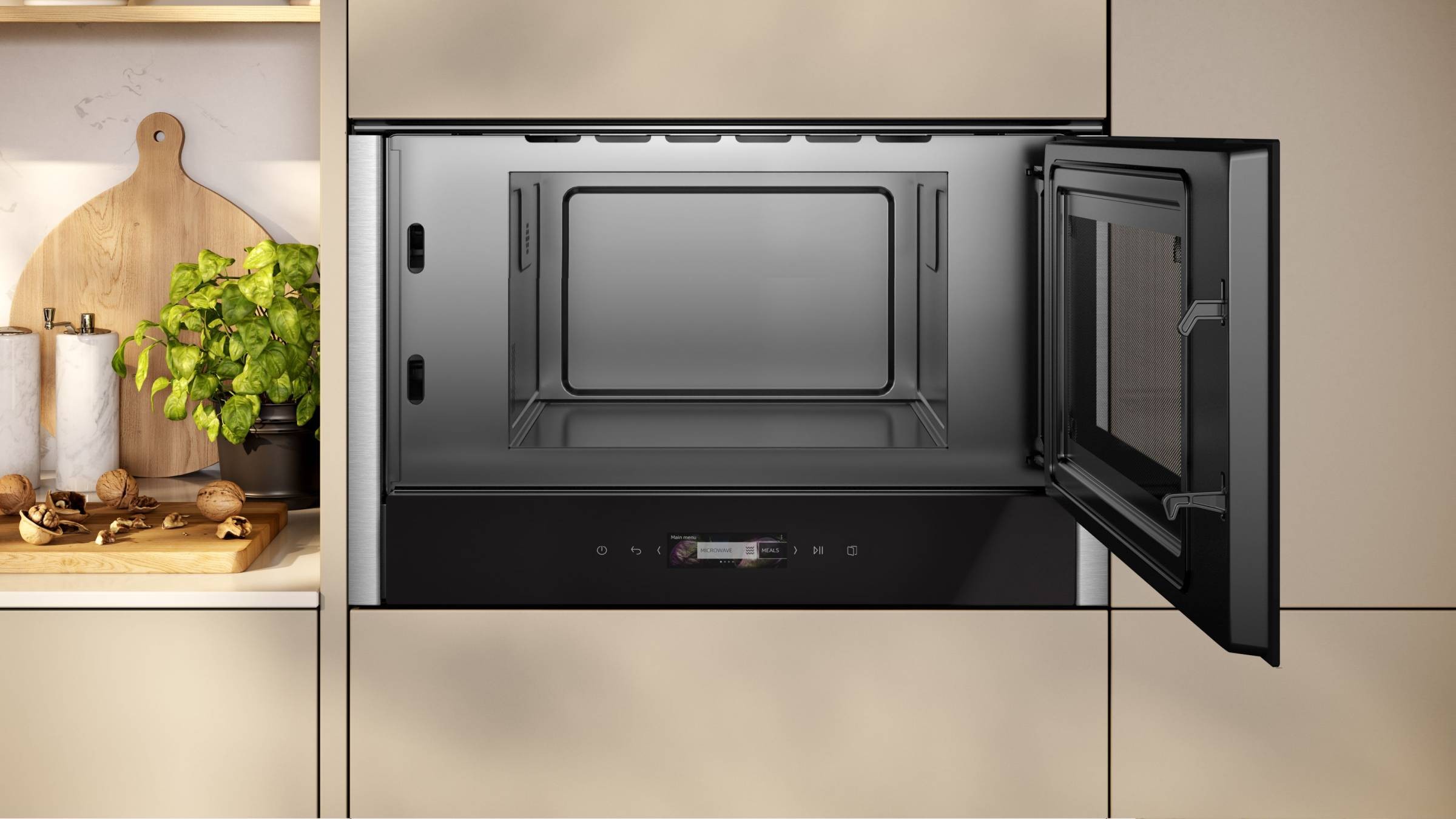 Micro ondes Encastrable NEFF , 900W, 21L, Inox - NR4WR21N1
