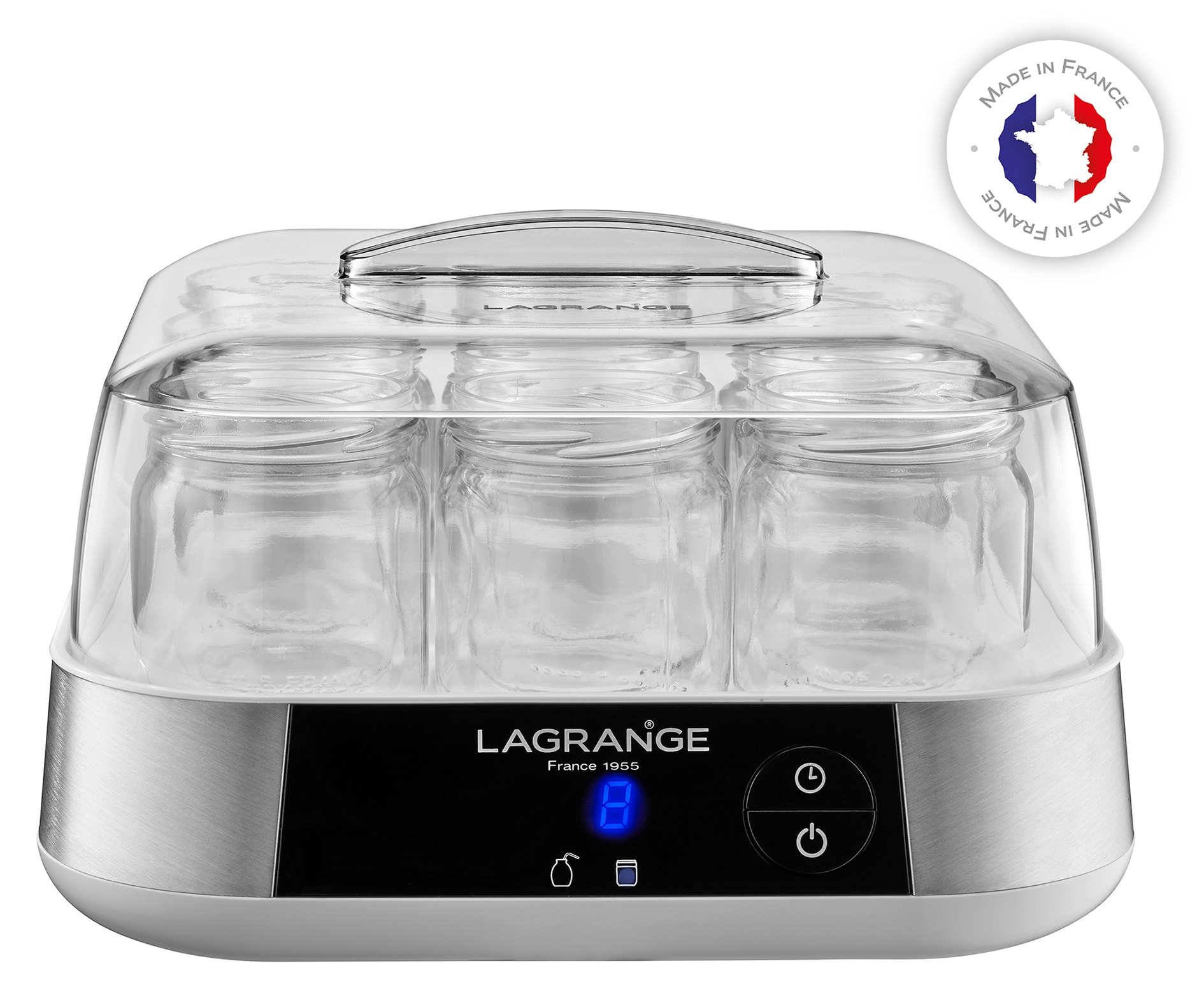 Yaourtière LAGRANGE 9 pots Programmable 459001