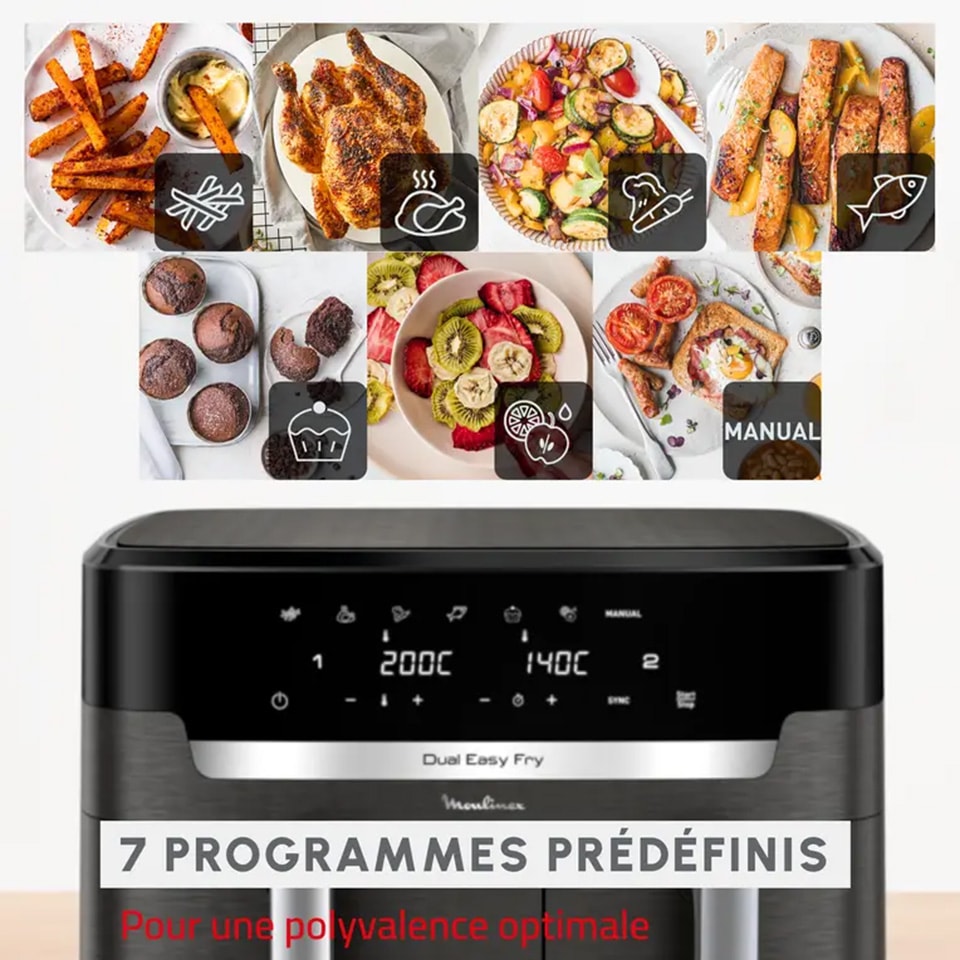 Friteuse à air chaud MOULINEX - EZ942HF0 Friteuse à air chaud MOULINEX - EZ942HF0