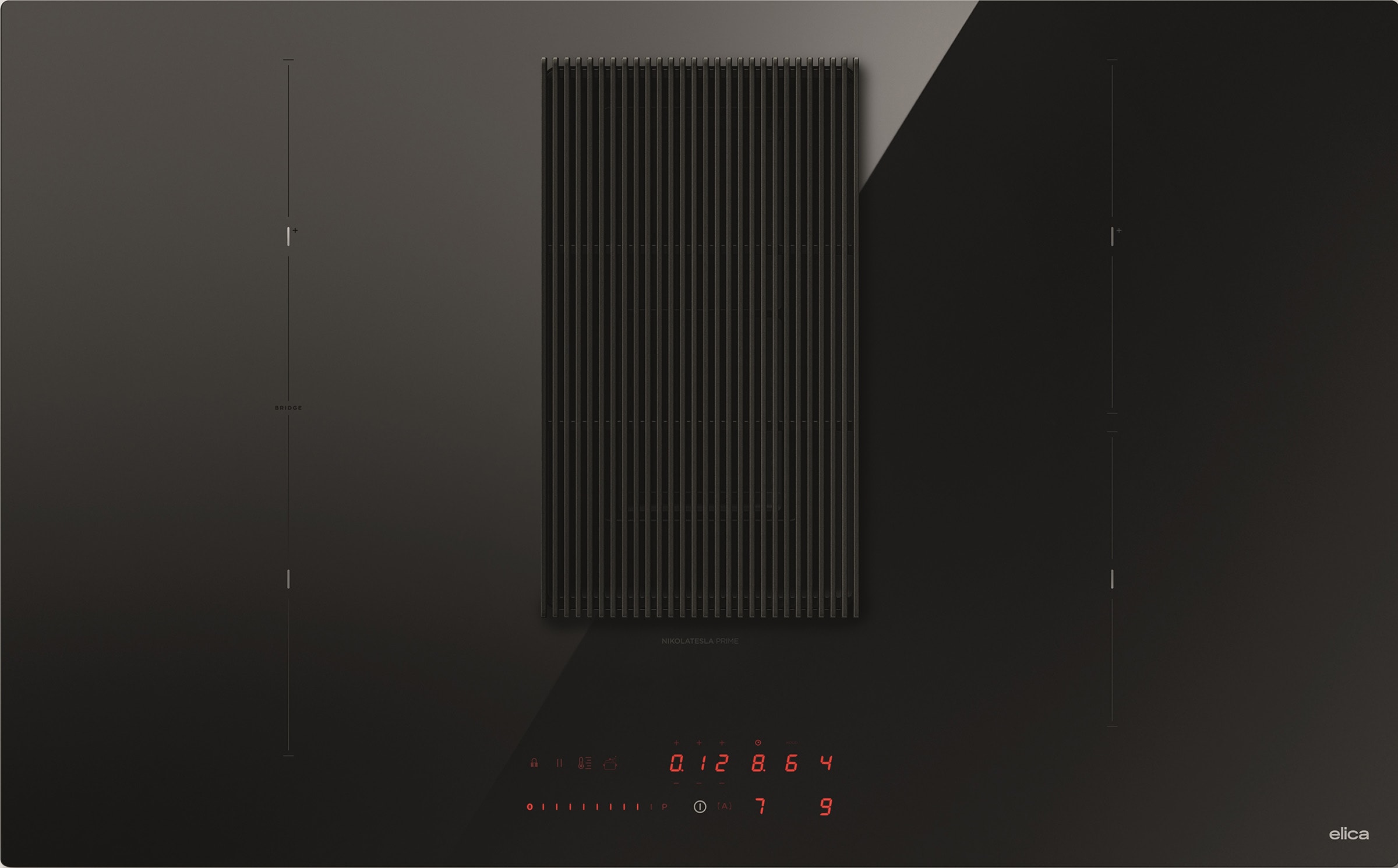 Plaque induction ELICA 4 foyers 83 cm Noir PRF0187525