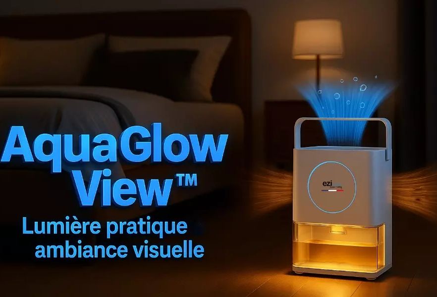 Déshumidificateur EZICLEAN 550ml/jour Blanc - DRYFLOWMAX