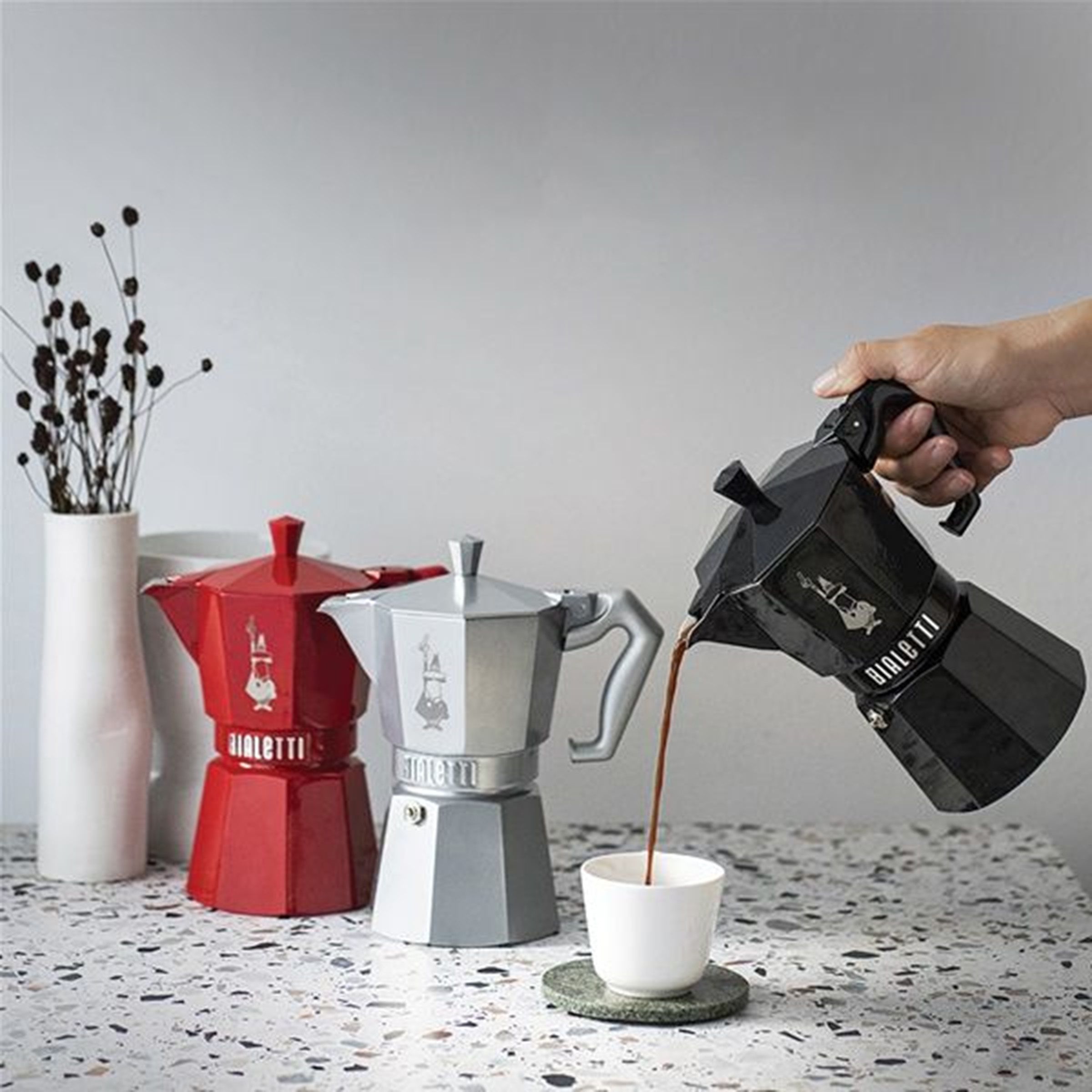 Cafetière BIALETTI Italienne 3 tasses Noire - 0009065