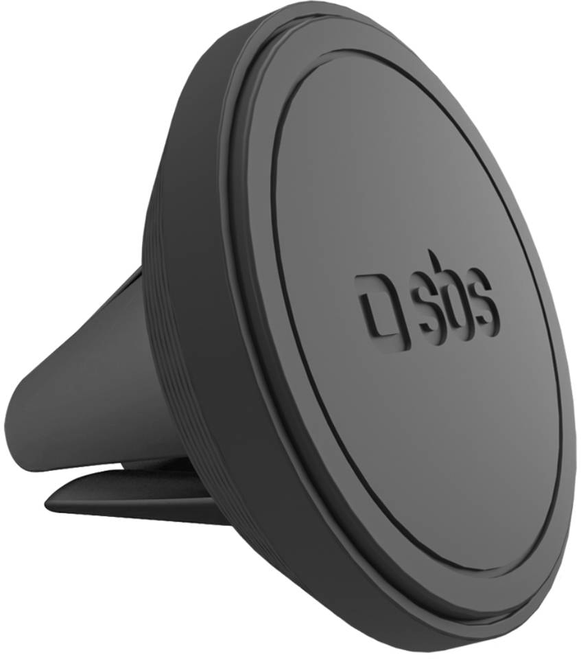Support smartphone SBS Magnétique Clip aération Universel Noir TESUPMAGMCLIP