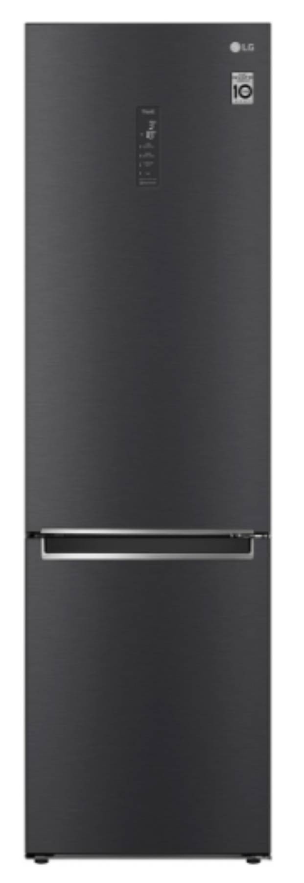 LG Réfrigérateur congélateur bas Door Cooling+ 384L Noir  GBB72MCDDN