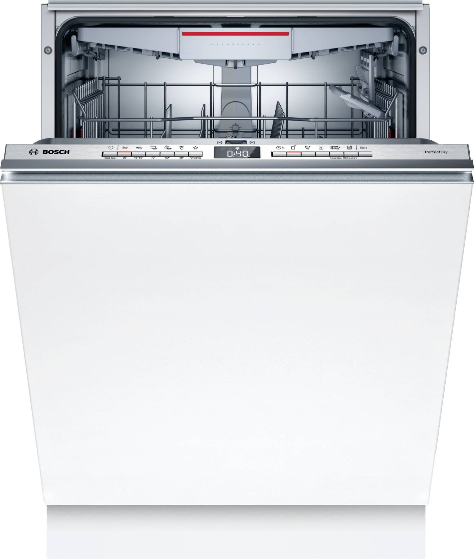 BOSCH Lave vaisselle tout integrable 60 cm Série 6 6 programmes 44dB 14 couverts   SBD6TCX00E