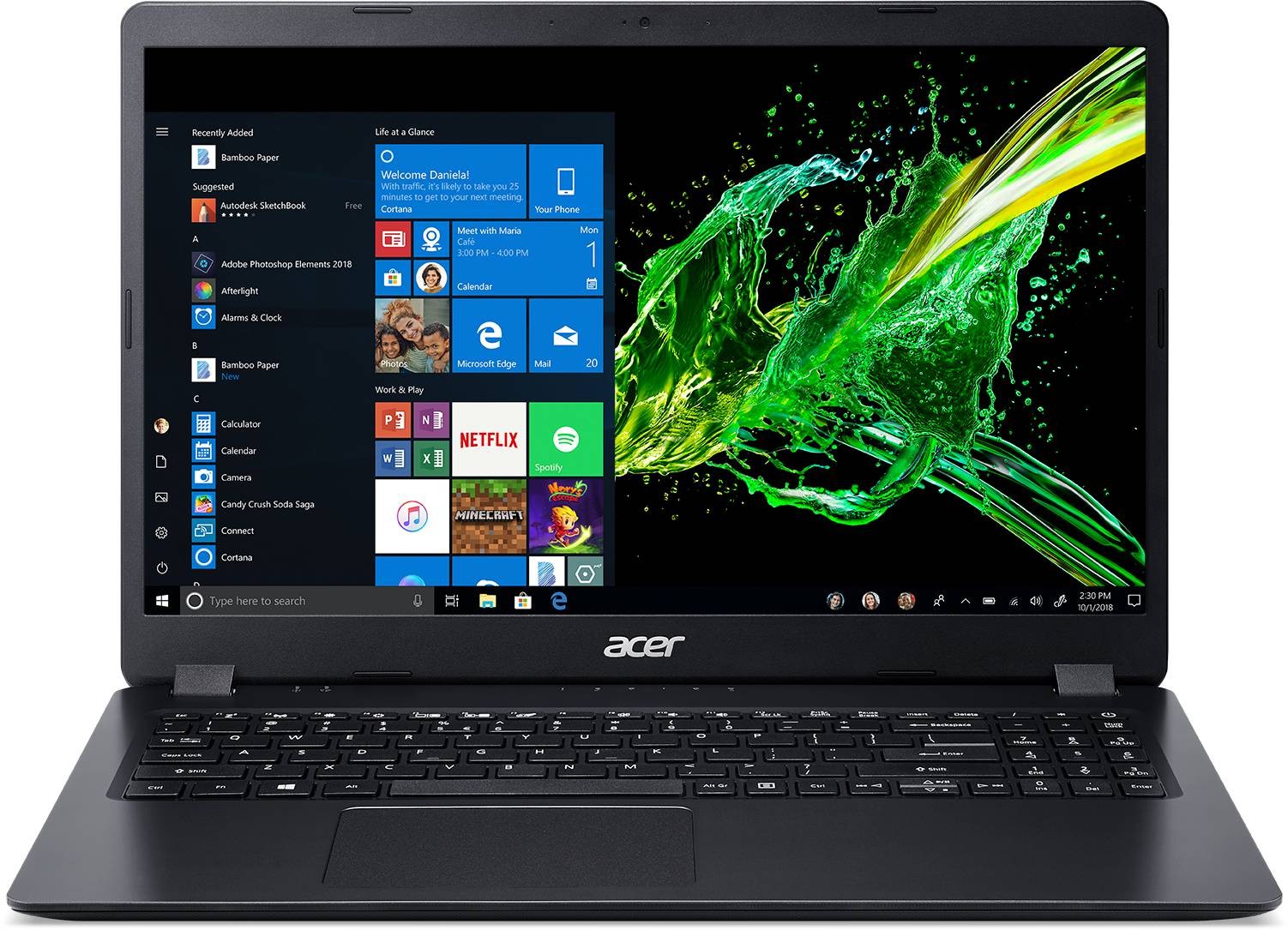 ACER Ordinateur portable A315-56-36X2 ACER Ordinateur portable A315-56-36X2