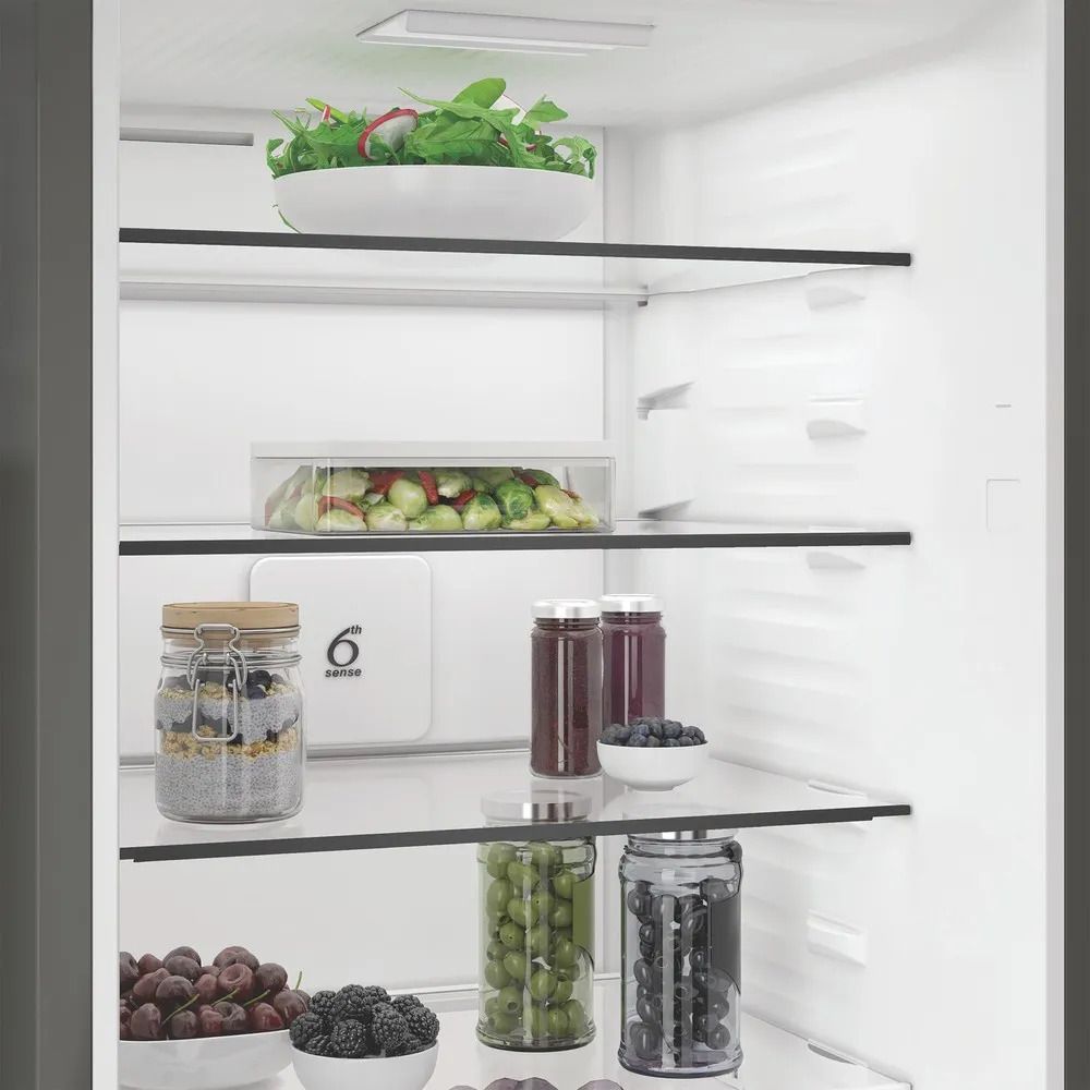 Réfrigérateur congélateur bas WHIRLPOOL 415L No Frost Inox - WHK26412X5EE