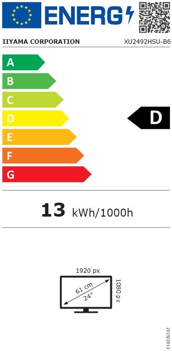Ecran 24 pouces Full HD IIYAMA  - IIXU2492HSUB6