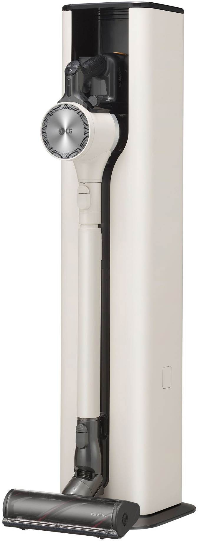 Aspirateur balai LG CordZero A9 Kompressor avec station All-in-One Crème - A9T-ULTRA1C Aspirateur balai LG CordZero A9 Kompressor avec station All-in-One Crème - A9T-ULTRA1C