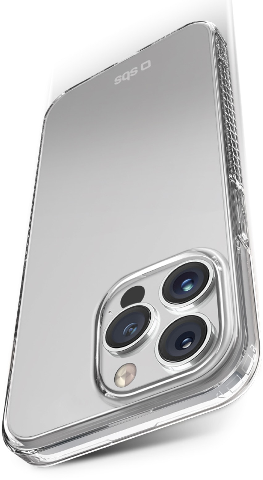 Etui support SBS Iphone 15 Pro Transparent TEUNBKEX2IP1561P