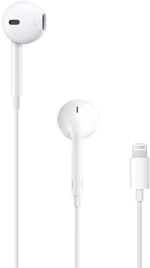 Kit main libre APPLE Lightning Blanc EARPODSLIGHTNING