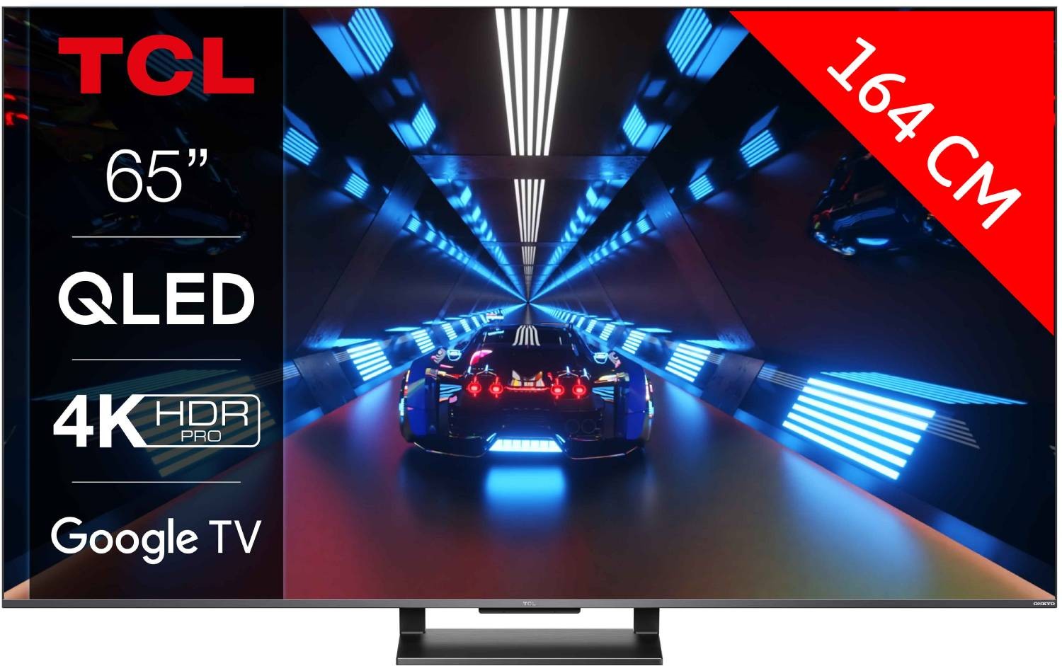 TCL TV QLED 4K 164 cm 144Hz Dolby Vision IQ 65"  65C731