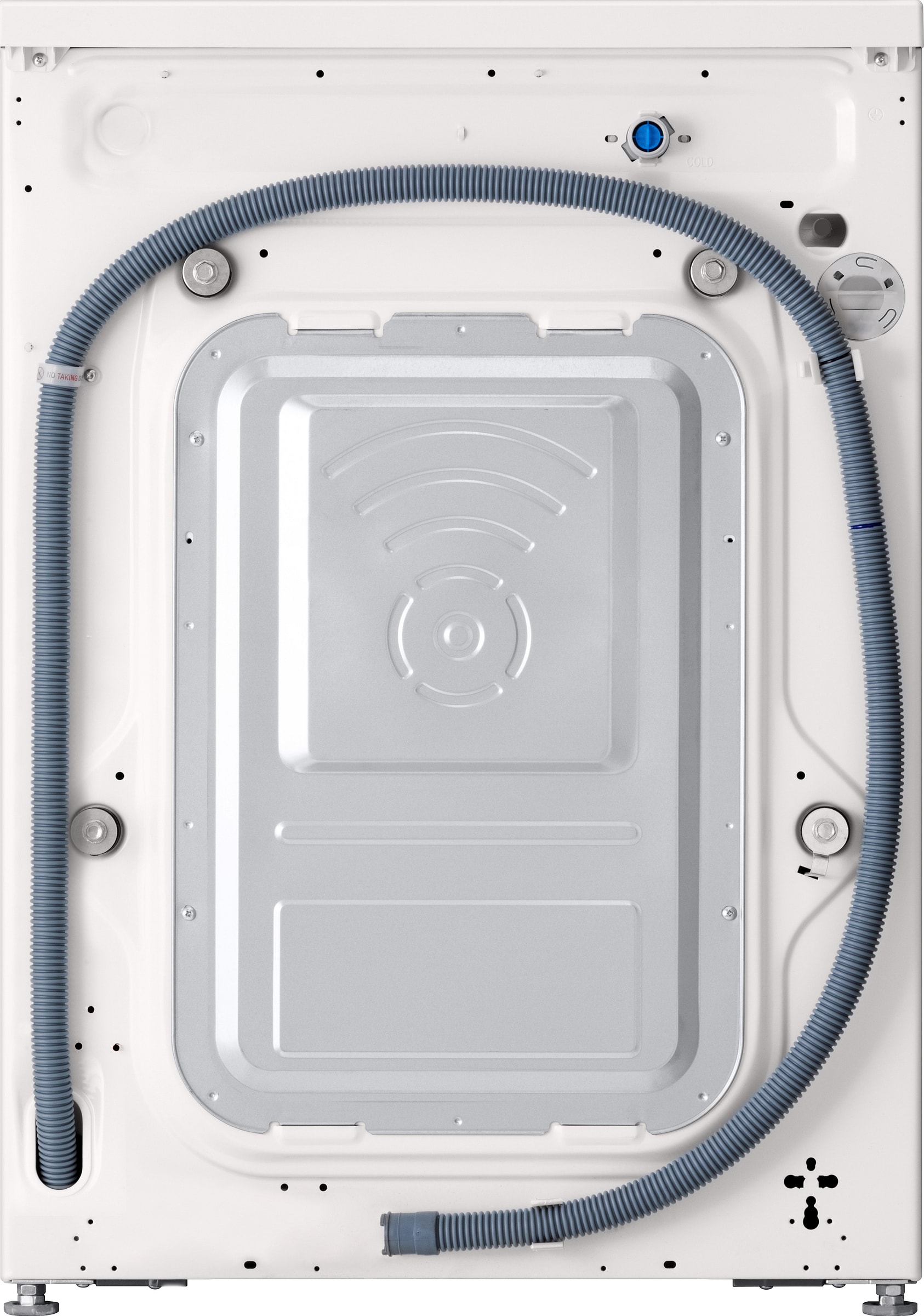 Lave linge sechant Frontal LG 8kg 1400trs/min Blanc - F854B16WHS