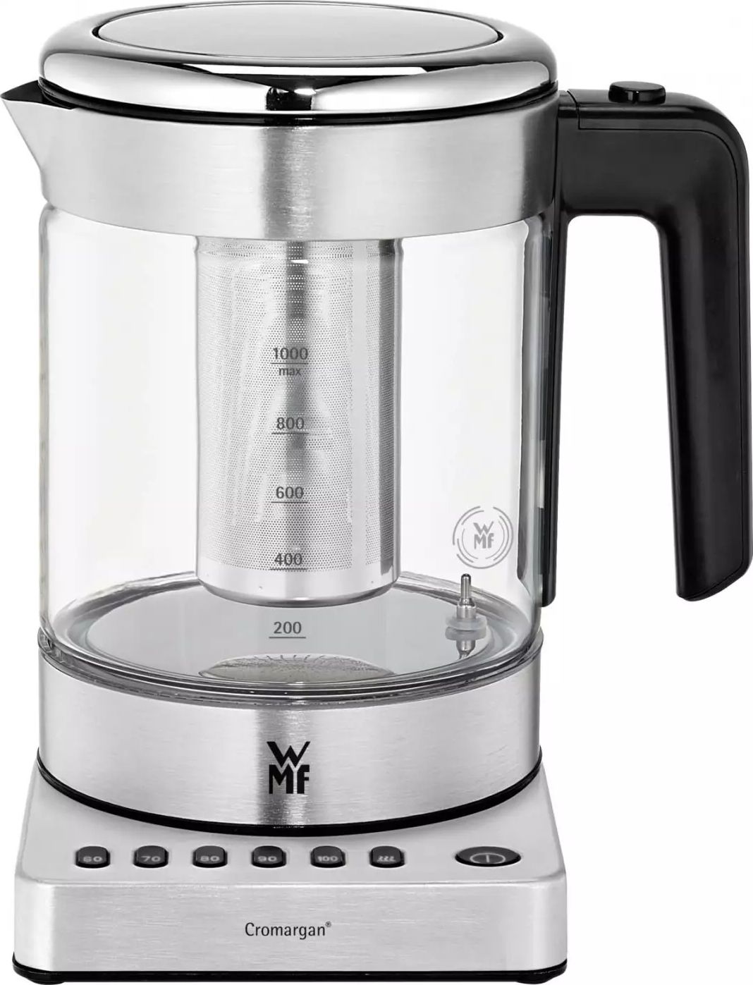 Bouilloire WMF Température réglable 1L 1850W Gris VARIO-0413180012