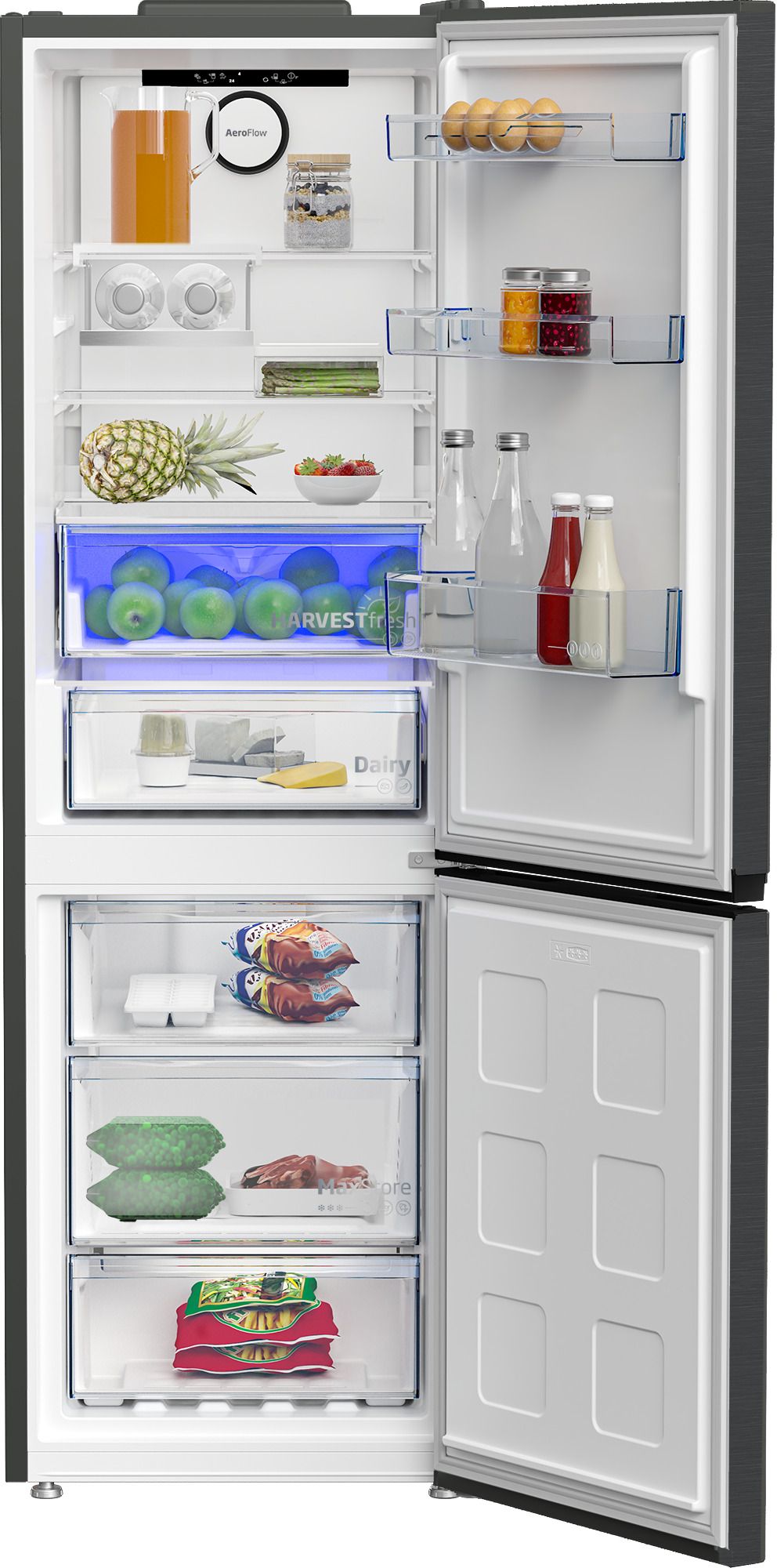 Réfrigérateur congélateur bas BEKO  - B7RCNE367HG