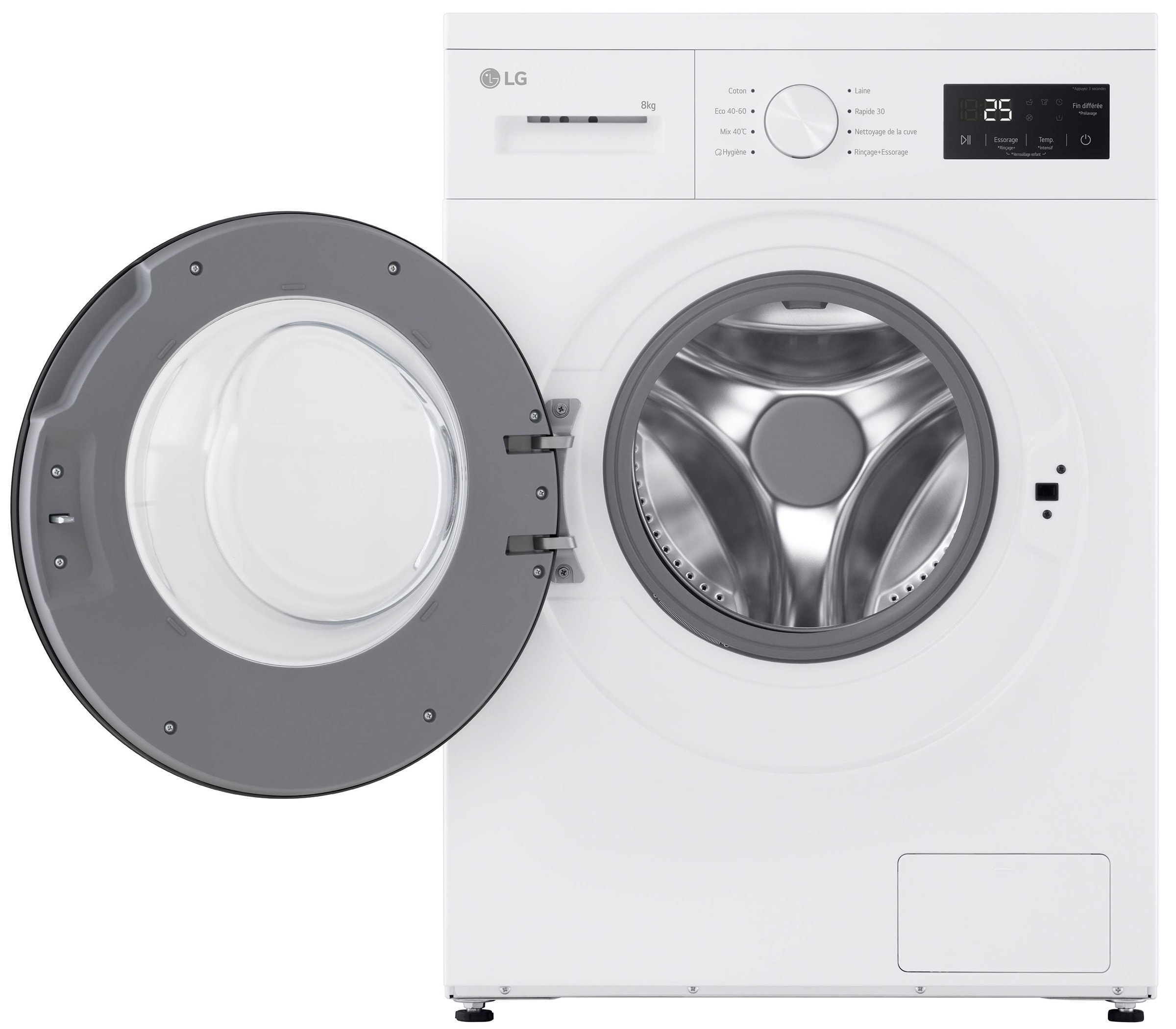 Lave linge Frontal LG - F84N15WHS Lave linge Frontal LG - F84N15WHS