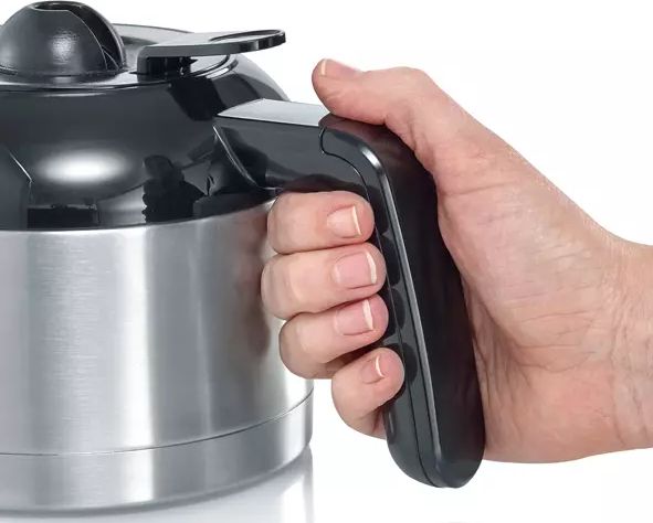 Cafetière SEVERIN Isotherme 1000W 1L 8 tasses Inox Noir - KA4835