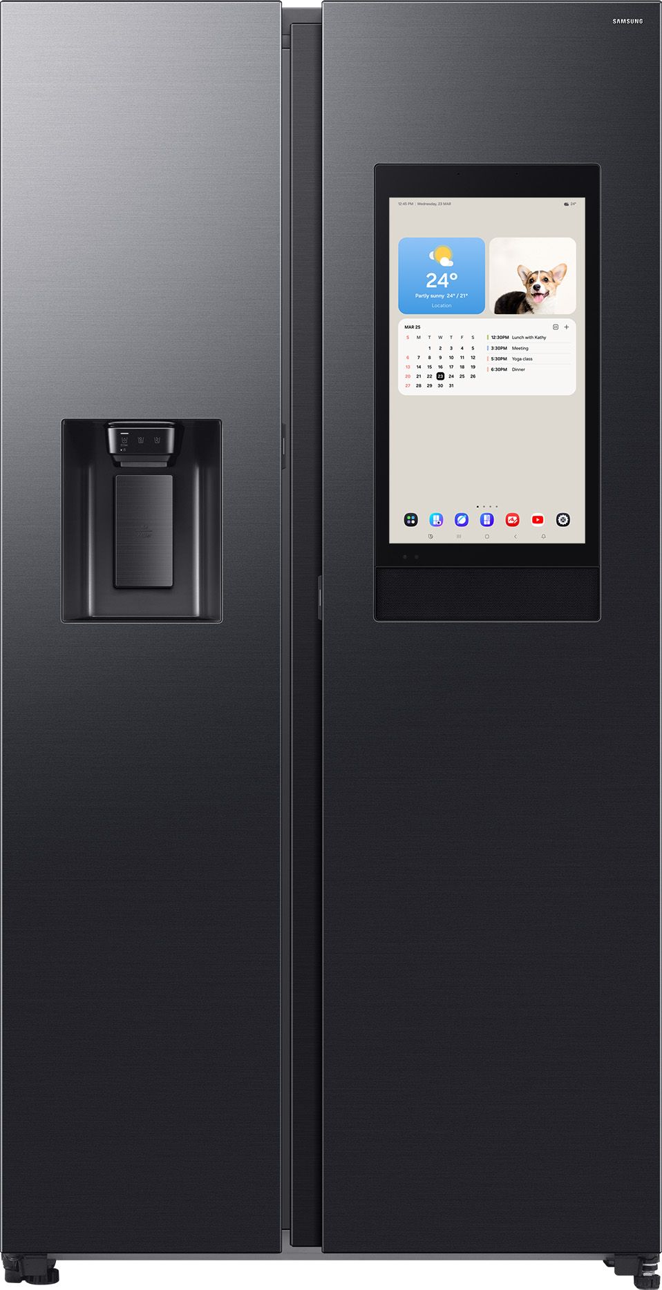 Réfrigérateur américain SAMSUNG No Frost 614L RS90F66BEF