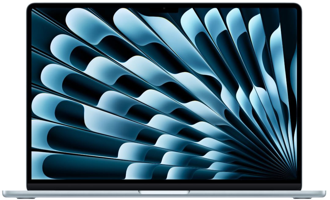 Ordinateur portable APPLE 15,3" Puce Apple M4 16Go 512Go Bleu MBA15-MC7C4FN