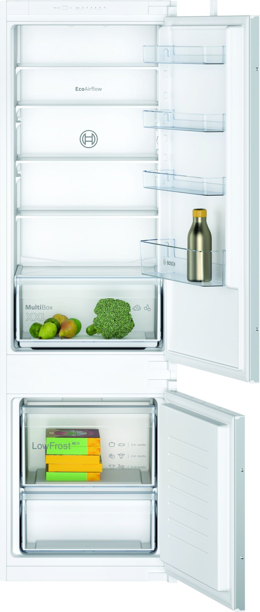 BOSCH Réfrigérateur congélateur encastrable   KIV87NSF0