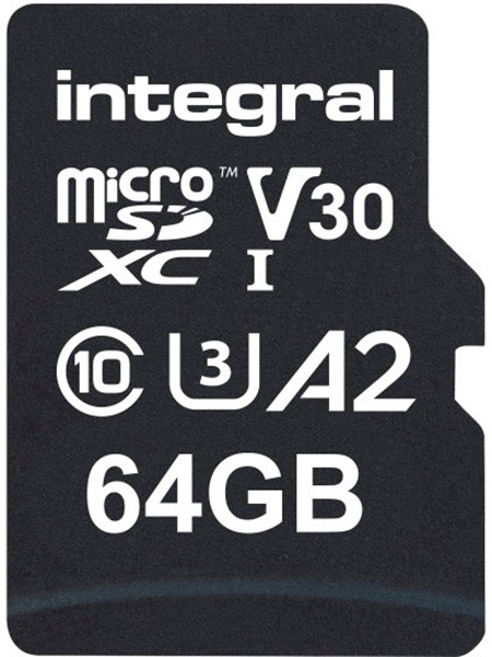 INTEGRAL Carte mémoire 64 Go  - INMSDX64G-180V30V2