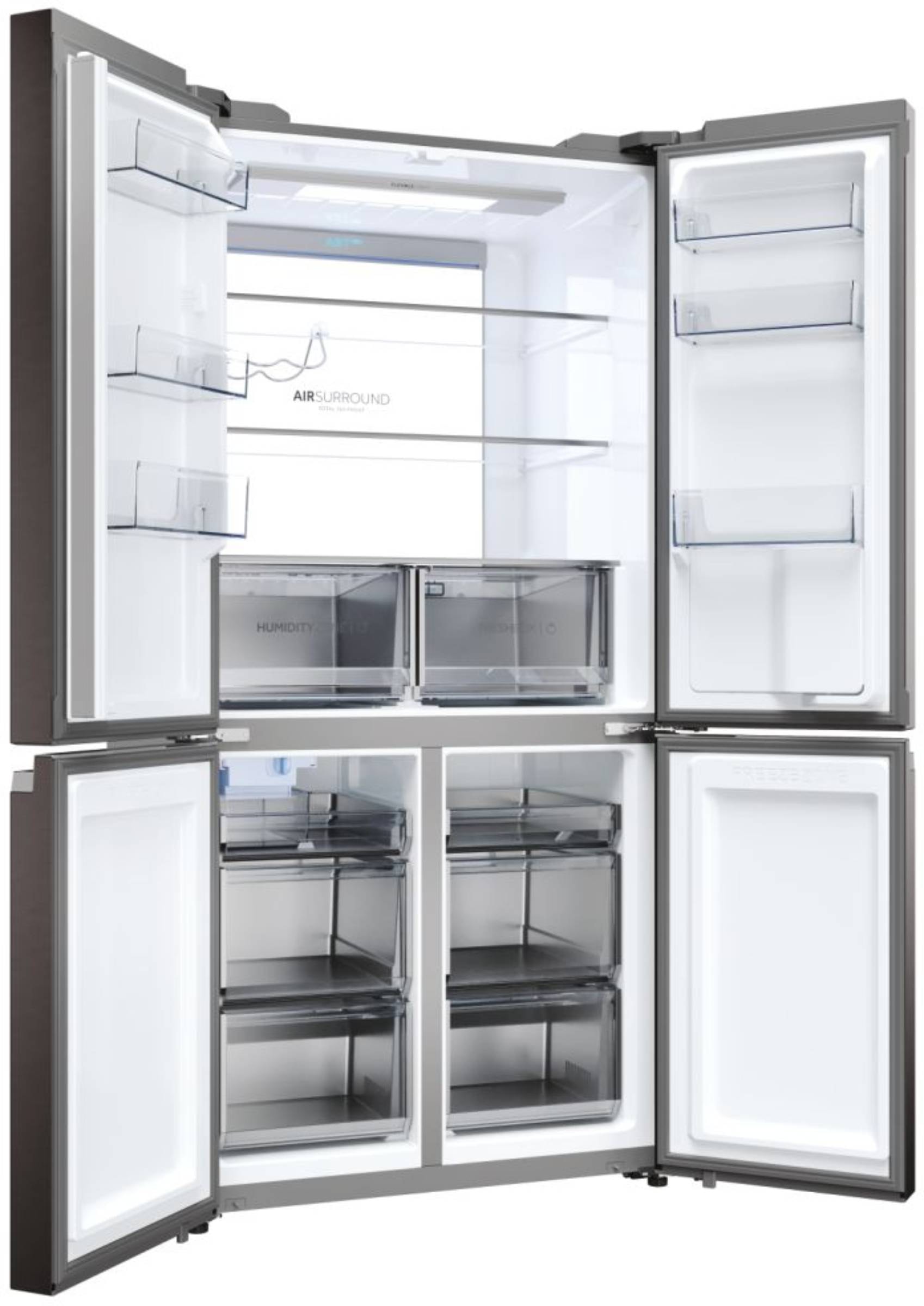 Réfrigérateur congélateur bas HAIER , Froid No Frost, 642L, Noir - HCR79F19EHMD Réfrigérateur congélateur bas HAIER , Froid No Frost, 642L, Noir - HCR79F19EHMD