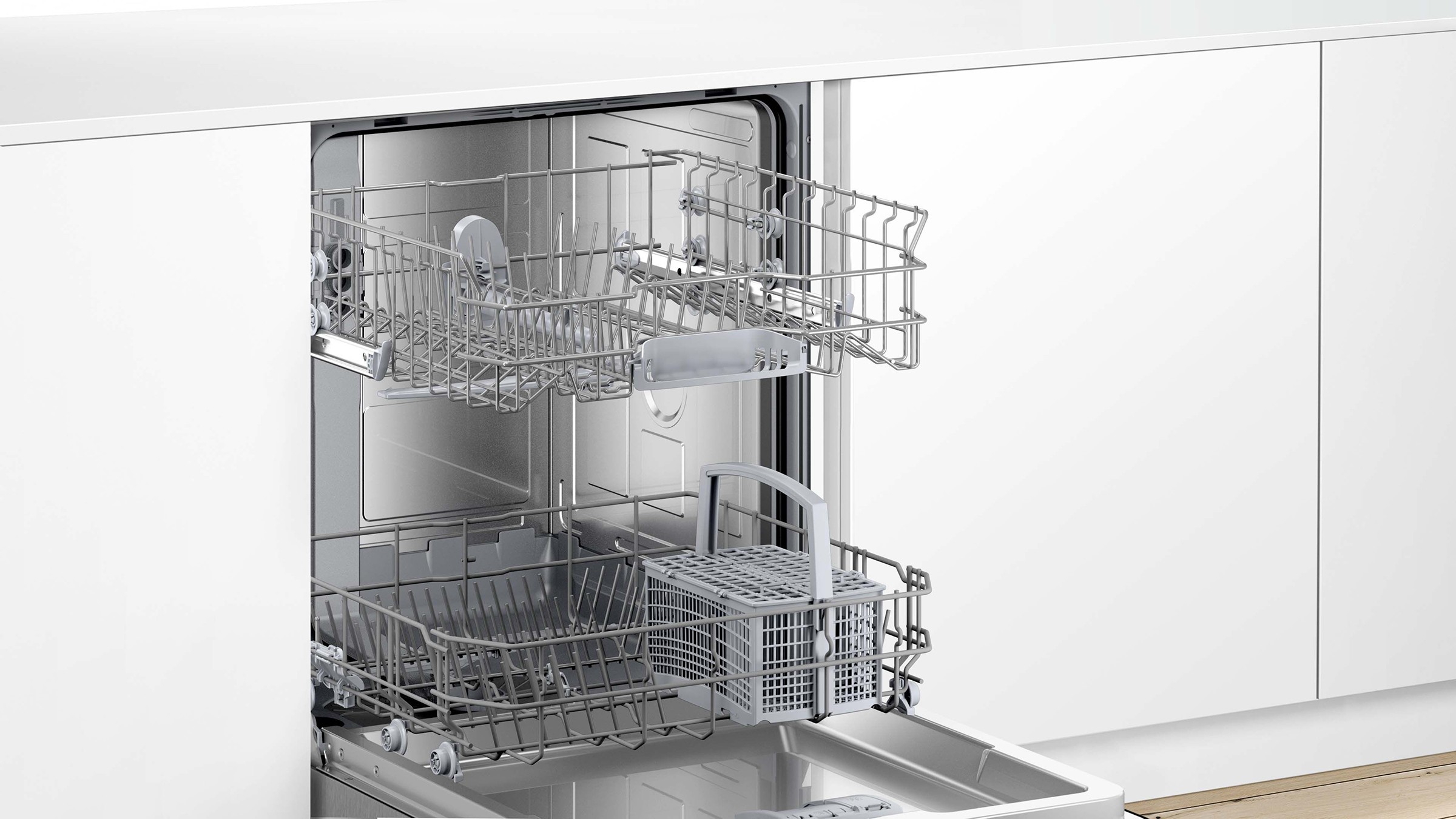 BOSCH Lave vaisselle tout integrable 60 cm Série 4 Home Connect ExtraDry 12 couverts - SMH4ITX12E