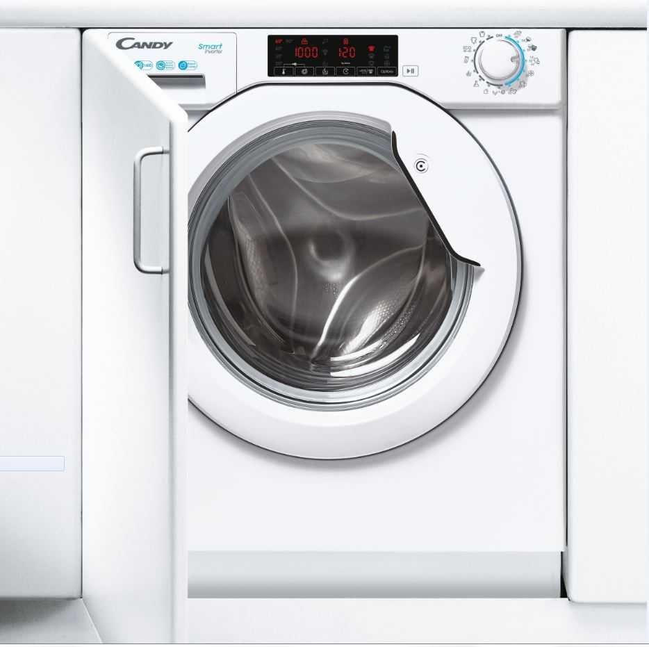 Lave linge encastrable CANDY 16 programmes 1400 trs/mn 48dB 8kg - CBW48TWME-S