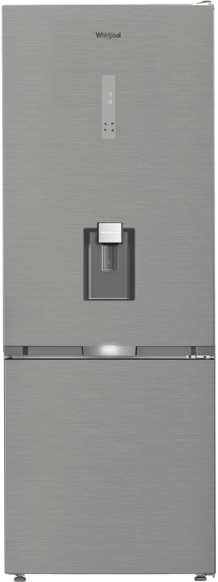 Réfrigérateur congélateur bas WHIRLPOOL 490L No Frost Inox WHK26493WX5E