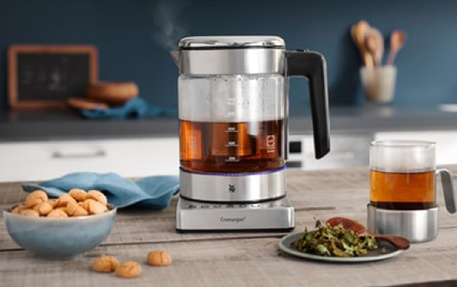 Bouilloire WMF Température réglable 1L 1850W Gris - VARIO-0413180012